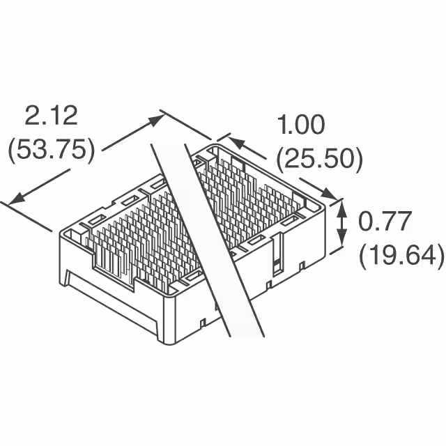 55727-001LF Amphenol ICC (FCI)  Matrices de type bord Mezzanine (carte à carte)